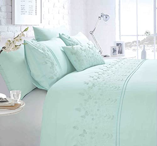 Rapport Papillion Single Duvet Set Duck Egg, Blue