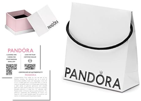 PANDORA Umweltfreundliches Premium-Verpackungsset (Tasche, Schmuckschachtel und Echtheitszertifikat) (2)