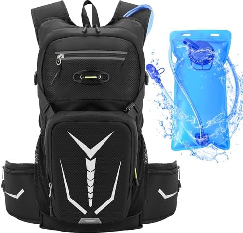 Zaino Idrico Luckits per Donna e Uomo - Isolamento a Prova di Umidità, Gilet Idrico per Equitazione, Ciclismo, Maratona, Corsa, Sci, Campeggio e Arrampicata