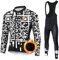 UGLY FROG Radsport-Anzüge Langarm Jacke + Hose mit Sitzpolster Winter Fahrradbekleidung