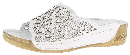 Andrea Conti Damen Damen PantoletteFlacher Slipper