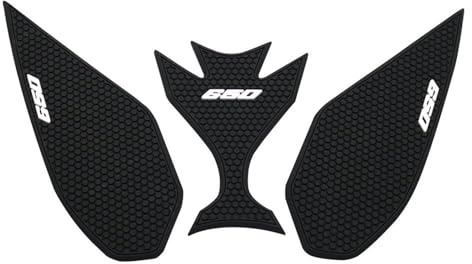 JHYBDP Anti-Rutsch-Tankaufkleber Motorrad-Seitenaufkleber Zum Schutz des Benzintanks Für Kawasaki Für Ninja 650 Z650 Z 650 2017-2024, Anti-Rutsch-Aufkleber Für Tankpad