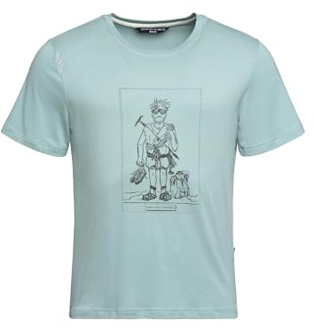 Chillaz Homo Mons Ascendere T-Shirt Men, M, Arctic
