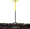 Flkiglm Scarificateur de pelouse - Scarificateur avec pointes d'aération et poignée ergonomique en T - Scarificateur et cultivateur ergonomique pour l'entretien des sols, l'aménagement paysager et