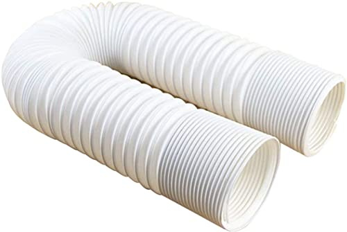 Air Conditioner Exhaust Hose | 13cm/5.12'' Diameter PVC Extend Vent Duct for Portable AC Replacement Pipe,Counterclockwise Installation Direction,1.5m/59 Length