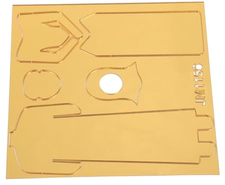 OATIPHO Cartello Bagno Uomini Donne in Acrilico Oro, Set 2 Pezzi, Segnaletica Bagno Ufficio Installazione Facile e Resistenza alle Intemperie