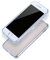 Case Cover trasparente antiurto in silicone 360 ° ibrida protettiva per Apple iPhone 5 / 5s / Se Trasparente Blu (Transparent Blue)