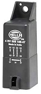 HELLA 4RV 008 188-471 Control Unit, glow plug system - 12V - 9-pin connector - after-glow capable - Number of Cylinders: 4
