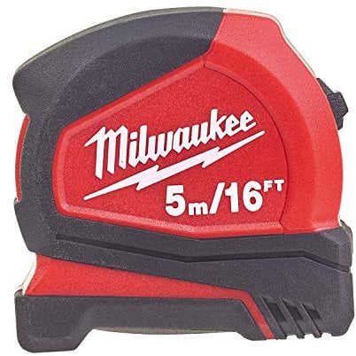 MILWAUKEE Flexómetro Pro 5m/16ft x 25mm métrica (Cajas de 6)