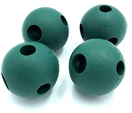 Build-a-Ball Fruit Cage Connector - Build Garden Plant Protection Covers, Plant Supports, Greenhouses, Netting Frames (Pack 4)