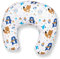 PaLulli PALLULI Stillkissen ergonomisch, Öko-Tex Standard 100, marineblaue Teddys