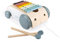 Janod - Xylo Roller aus Holz - Sweet Cocoon Kollektion - Musikalisches Kleinkindspielzeug Farbe auf Wasserbasis - Spielzeug zum Ziehen - Ab 18 Monaten, J04406