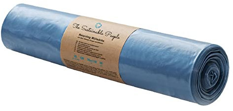 The Sustainable People Bolsas de basura recicladas, resistentes de TSP, 120 L, 30 µm (25 bolsas)