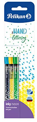 Pelikan 817097 Tintenschreiber Inky 273 Neon, 3 Stück