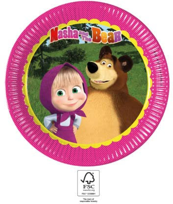 Procos Masha e Orso 8 Piatti 23 cm