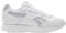 Reebok Women's Glide Ripple Double Sneaker, White/White/Silver Met, 5 UK