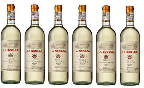 6x 0,75l - La Scolca - Etichetta Bianca - Gavi di Gavi D.O.C.G. - Piemonte - Italien - Weißwein trocken