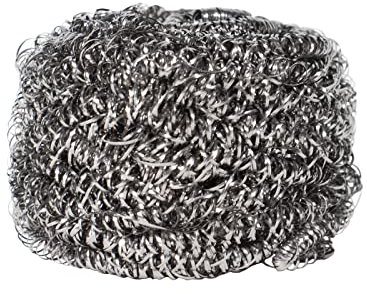 Sonty Edelstahl Topfreiniger, Stahlschwamm, Stahlwolle Schwamm, Edelstahl Schwamm (640)