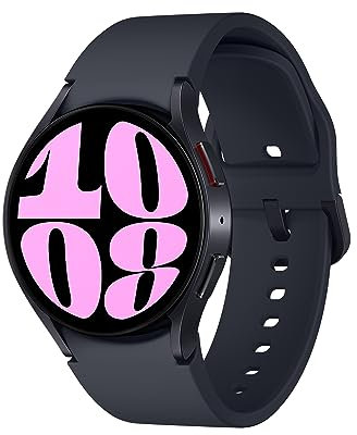 Samsung Galaxy Watch6 Smartwatch, Gesundheitsfunktionen, Fitness Tracker, Bluetooth, 40 mm, Graphit, Inkl. 36 Monate Herstellergarantie [Exklusiv bei Amazon]