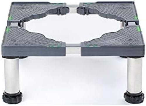 Waschmaschinensockel, Kühlschrank-Waschmaschinensockel, 45–70 cm, Verstellbarer Sockel Für Trockner, Edelstahl-Kühlschrank-Waschmaschinen-Regalhalter, 8 Fuß,4 Beine.,29-32cm,HaoAMZ