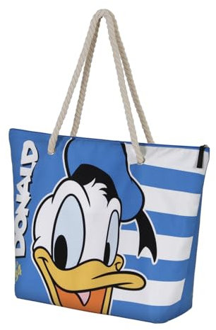 Disney Borsa da Spiaggia Soleil, 52 x 37 cm, Blu Sailor
