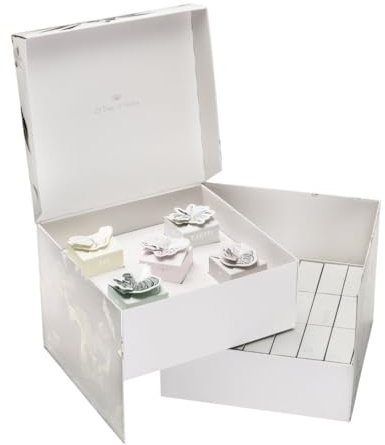 Purelei® Elemente Schmuck Set (Silber) – 25 Schmuckstücke inkl. wunderschöner Geschenkverpackung – wasserfester Schmuck – Geschenk für Frauen – hochwertiger Damen Schmuck