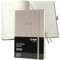 SIGEL C2660 Wochenplaner Wochenkalender 2026, ca. A5, taupe, Hardcover, 192 Seiten, Gummiband, Stiftschlaufe, Archivtasche, aus nachhaltigem Papier, Kalenderbuch Conceptum