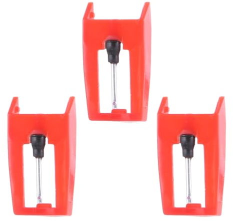 CVZJ 3Pcs Record Player Needle, Turntables Replacement Needle Record Player Needle Replacement for Vinyls Record Player