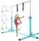Reckstange kinder turnreck indoor outdoor,turnstange Gymnastikstange Kinder Gymnastics Bars for Kids mit 13 Höhenverstellbar, Turnreck Gymnastik Kinder Reck Reckanlage Horizontale Training Bar