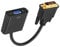MOUDOAUER Active DVI-D to VGA Adapter Cable, DVI-D 24+1 Pin Male 1080p To VGA 15Pin Fema Video Cable Adapter Converter