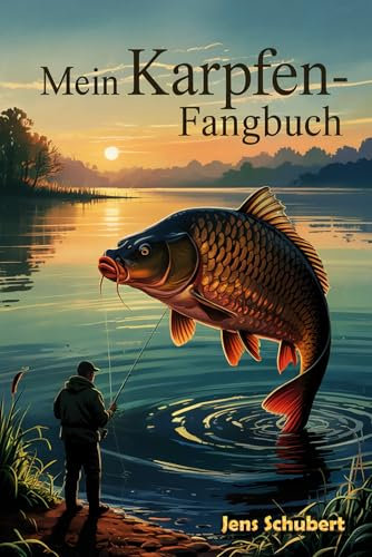 Mein Karpfen-Fangbuch: Das große Angeljournal für Karpfenangler: 50 strukturierte Fangerfassungstage, Fanglisten, Jahresrekorde & Angelerlebnisse dokumentieren