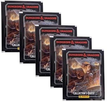 Panini Dungeons & Dragons Hybrid Stickerserie | 5X Stickertüten (Deutsche Version)