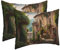 2 Stück 40,6 x 50,8 cm Kissenbezüge mit Reißverschluss, weich, atmungsaktiv, für Haar und Haut, italienische toskanische Kissenbezüge zum Schlafen, Geschenk, Bettkissenbezug, Reisekissenbezüge