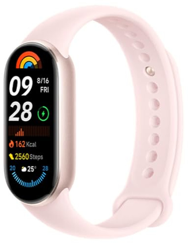 Eacam Smart Band 9 Schermo da 1,62 Oltre 150 modalità Sportive per Donne e Uomini (Rosa)
