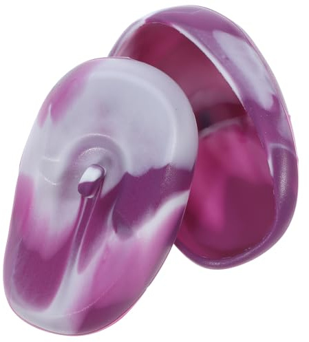 Mikikit Protège-oreilles en Silicone Imperméables pour Teinture Capillaire, Confortable et Résistant, pour Salon de Coiffure ou Barbier, Protège Efficacement les Oreilles