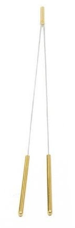 Wünschelrute mit Messing-Griff, 40 cm - Radiästhesie | Esoterik günstig online kaufen.
