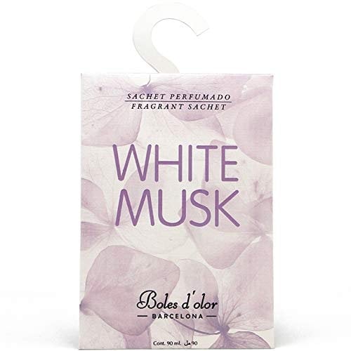 Pack 3 Pieces sacchetto profumato Boles D' Olor Muschio Bianco