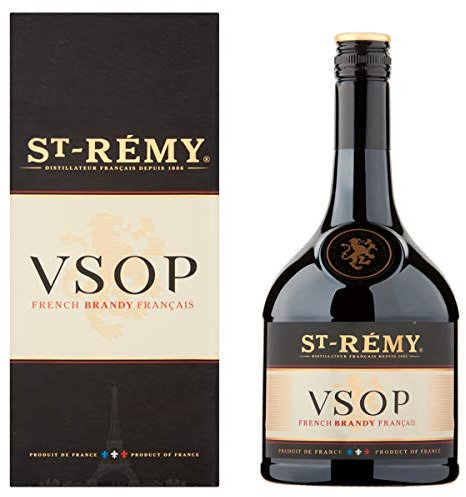 St Rémy VSOP Brandy 70cl - Brandy francese pregiato con note fruttate di albicocca. 40% Vol.
