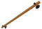 GJIF Treppengeländer Handlauf, Rutschfeste Runde Kiefer Geländerschiene 30-400cm, Massivholz Sicherheitshandlauf Mit Wandhalterungen, Indoor Loft ältere Geländer