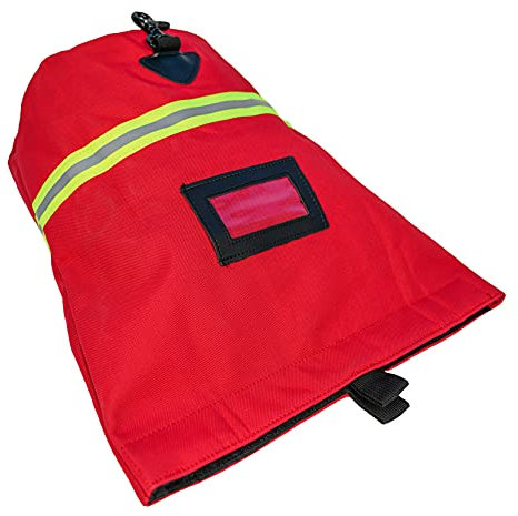 MELOTOUGH Feuerwehrtasche Feuerwehrmann SCBA Luft-Atemschutz-Aufbewahrungstasche (rot)