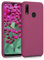 kwmobile Cover per Huawei P Smart (2019) Custodia - Back Case per Smartphone in Silicone TPU - Protezione Gommata - rosso melograno