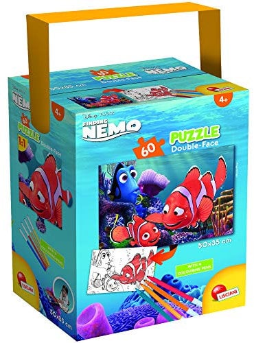 Liscianigiochi 86184 Disney a Tub Mini 60-Nemo Puzzle für Kinder, Mehrfarbig
