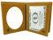 Piel Cabrera Portefeuille porte-badge avec porte-monnaie pour garde civile, police locale, protection civile, sécurité privée, croix rouge. Mod. HONORES Livre moutarde, Moutarde,, Classique