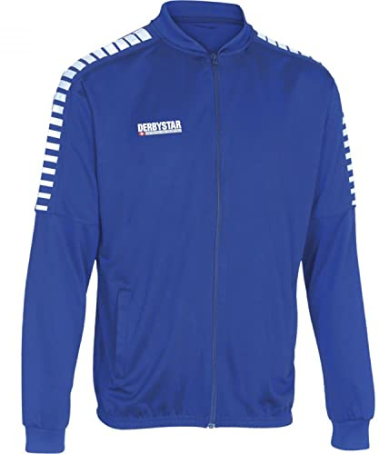 Derbystar Unisex Hyper Poly Arbeitsjacke, Blau Weiss, 152