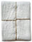 JOWOLLINA Feines Waffelpique Badetuch Saunatuch Leinen Stonewashed (Liquid Id, 2St. 50x70 cm)