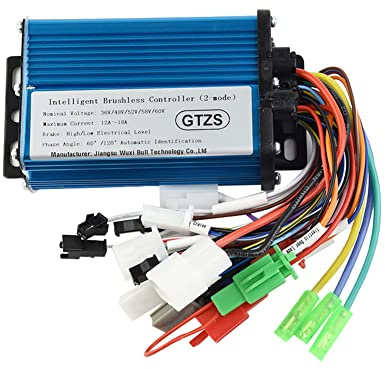 Elektroroller Bürstenloser Controller 36V/48V 600W 800W 18A Motordrehzahlregler für E-Bike Elektroroller
