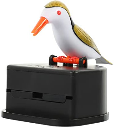 Cabilock Niedliche Zahnstocherbox Spender Push Automatischer Kleiner Vogel Multifunktionale Wohnkultur