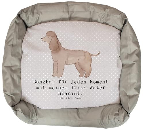 Mr. & Mrs. Panda Hundebett Irish Water Spaniel Moment - Geschenk, Jagdhund, Hundemöbel, Schenken, Hundedecke, Welpe, Hundebettchen, Hundekörbchen,