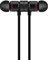 Auricolare Bluetooth Portatile, Magnete Wireless Sport Auricolari Auricolari Auricolari Magneti a Filo per Android Nero Sport incorporati con Gomma Morbida (Nero)