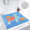 Duschmatte rutschfest 60x60cm, Luffa Duschmatte rutschfest Badewannenmatte Sicherheits Duschmatten, Cartoon Duschmatte Antirutschmatte, Komfort Luffa Duschwannenmatte